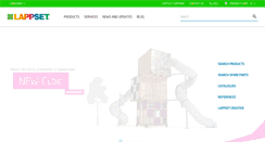 Desktop Screenshot of lappset.com