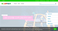 Desktop Screenshot of lappset.de