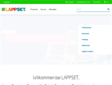 Tablet Screenshot of lappset.de
